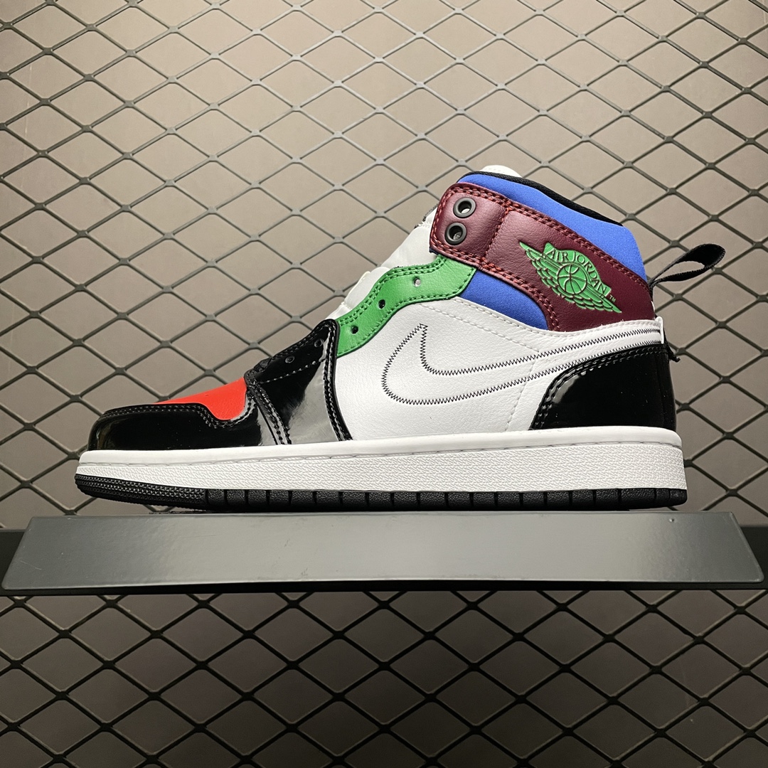 280 Air Jordan 1 Mid AJ1乔1中帮文化篮球鞋 DB5454-001