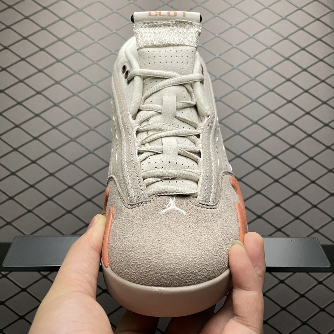 480 CLOT x Air Jordan 14 Low AJ14乔14 凝结集团  DC9857-200