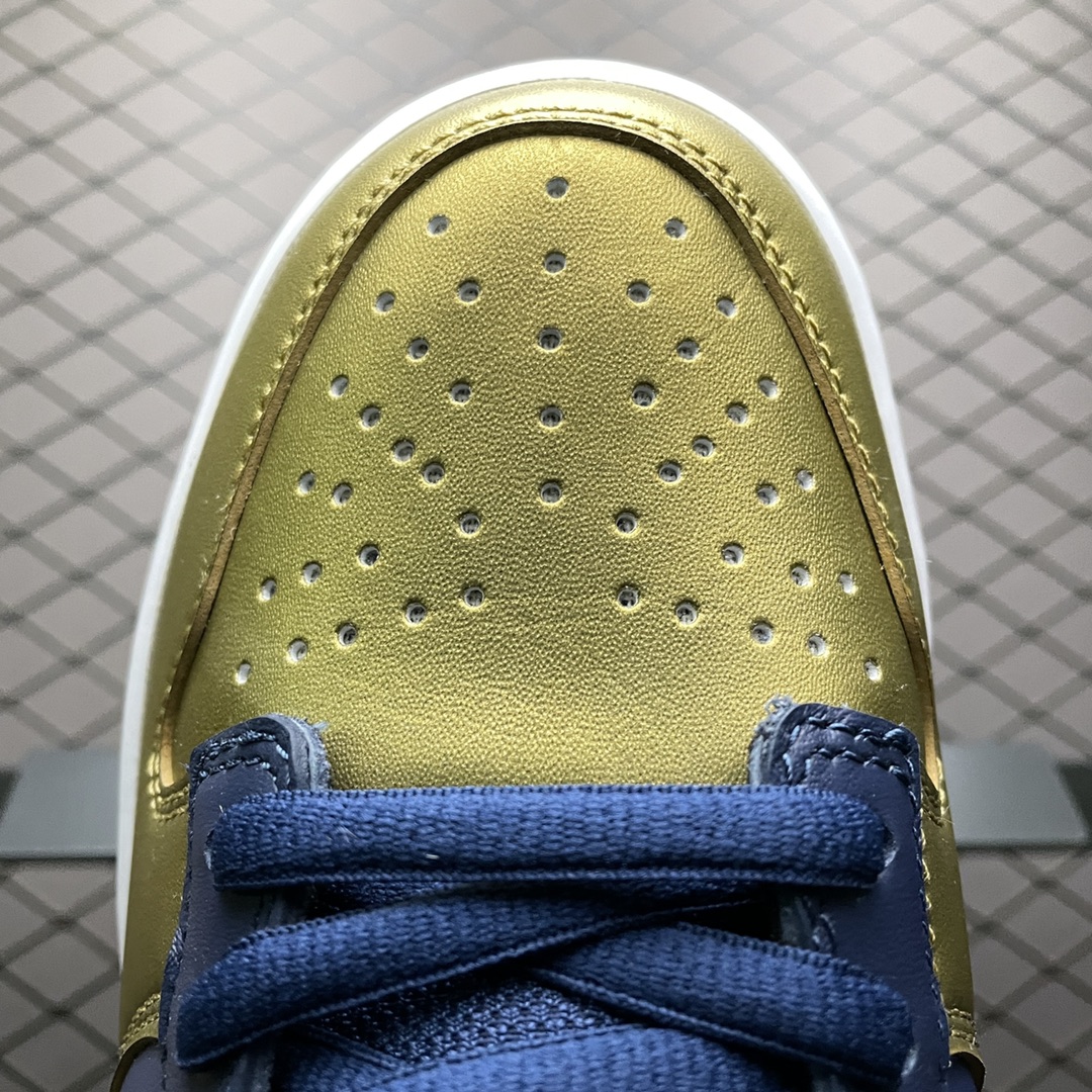 200 纯原版本  Supreme X Nike SB Dunk Low 蓝金配色CK3480-700