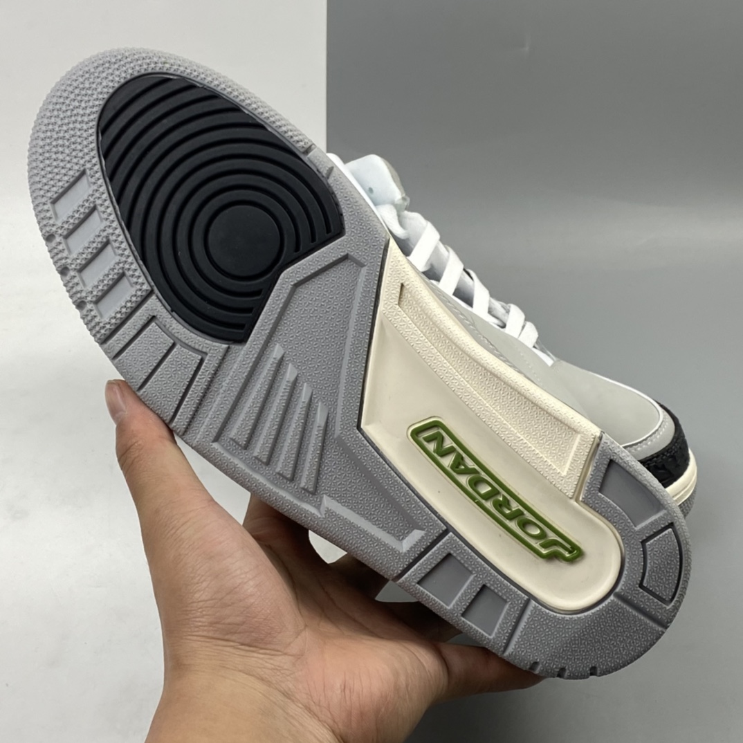 260 Air Jordan 3 Retro“Chlorophyll” 叶绿素灰绿手稿 男女气垫篮球鞋 136064-006