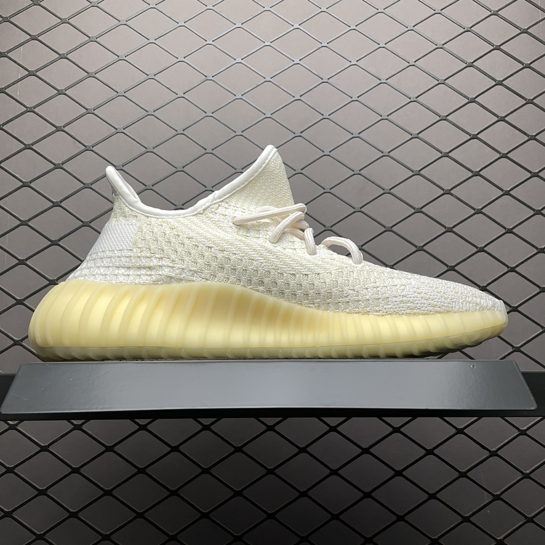 220 最顶零售性价版 AD 阿迪Yeezy 350V2  ” Natural ” 氧化天使 侃爷椰子350 FZ5246
