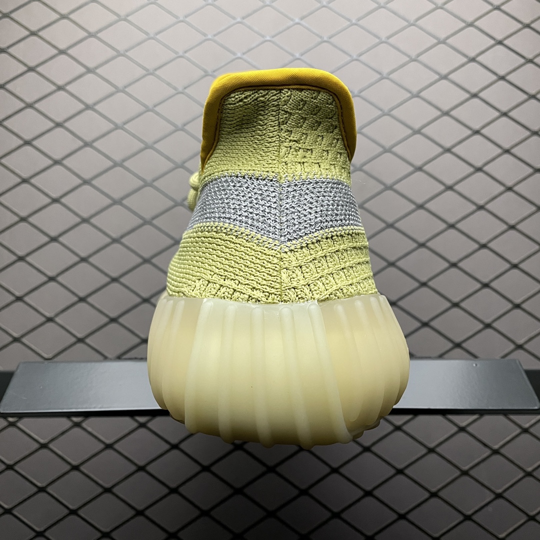 220 最顶零售性价版 AD 阿迪Yeezy 350V2  ” Marsh ” 侧透满天星 侃爷椰子350 FX9034