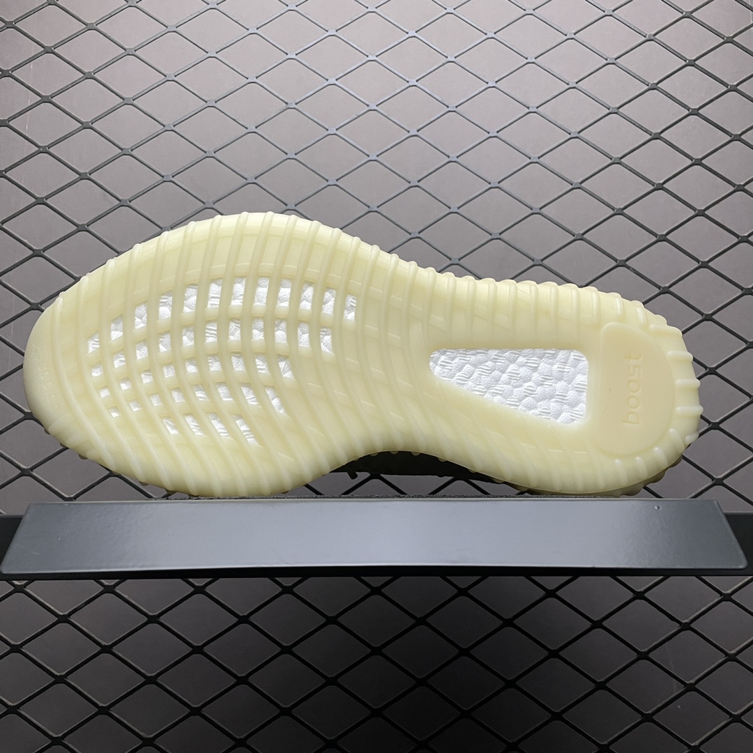 220 最顶零售性价版 AD 阿迪Yeezy 350V2  ” Marsh ” 侧透满天星 侃爷椰子350 FX9034