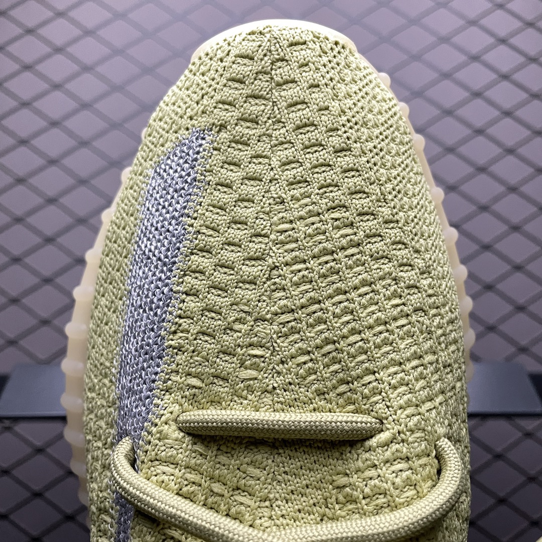 220 最顶零售性价版 AD 阿迪Yeezy 350V2  ” Marsh ” 侧透满天星 侃爷椰子350 FX9034