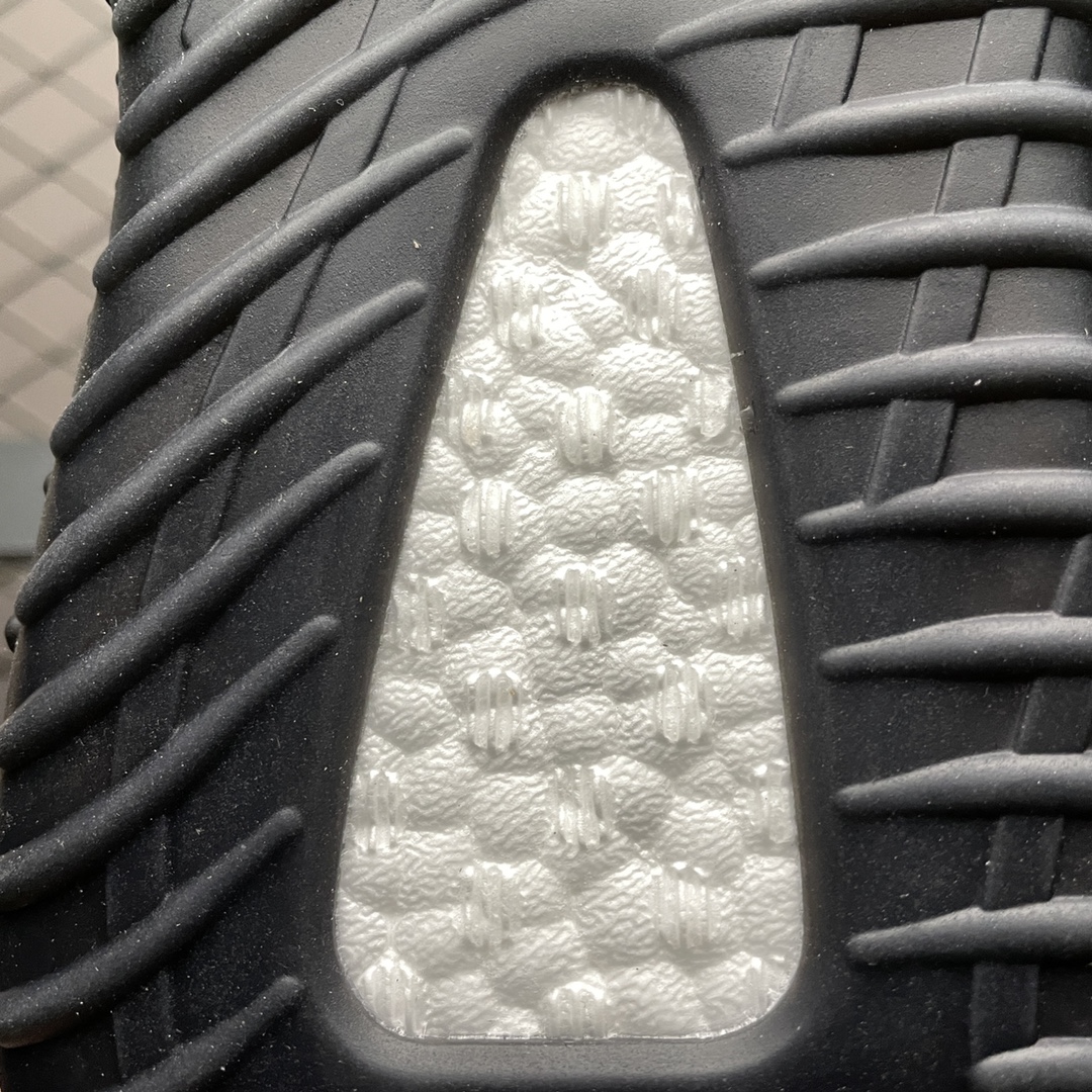 220 最顶零售性价版 AD 阿迪Yeezy 350V2  ” Static ” 黑天使 鞋带反光版 侃爷椰子350 FU9006