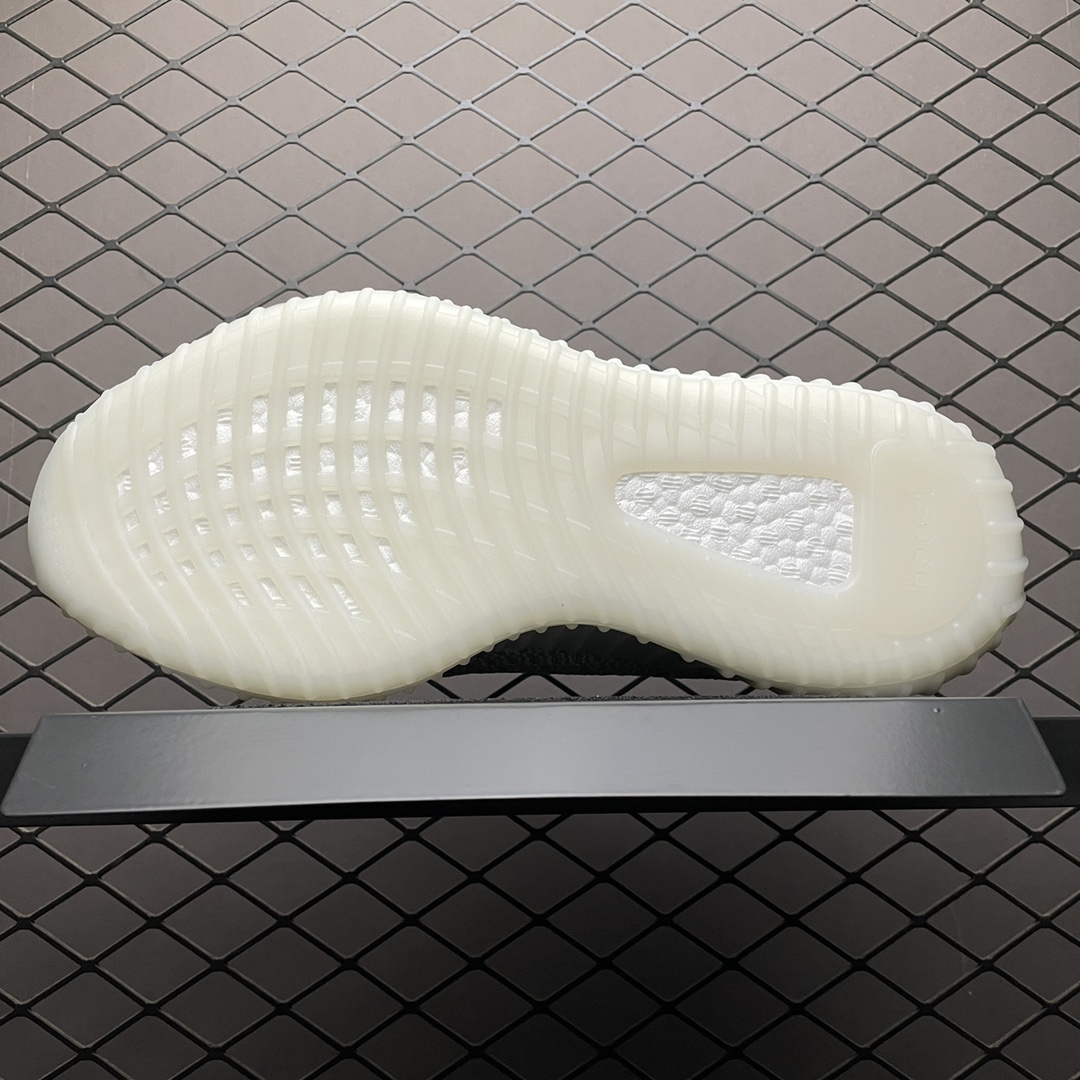 220 最顶零售性价版 AD 阿迪Yeezy 350V2 ” Static ” 白天使 鞋带反光版 侃爷椰子350 EF2905
