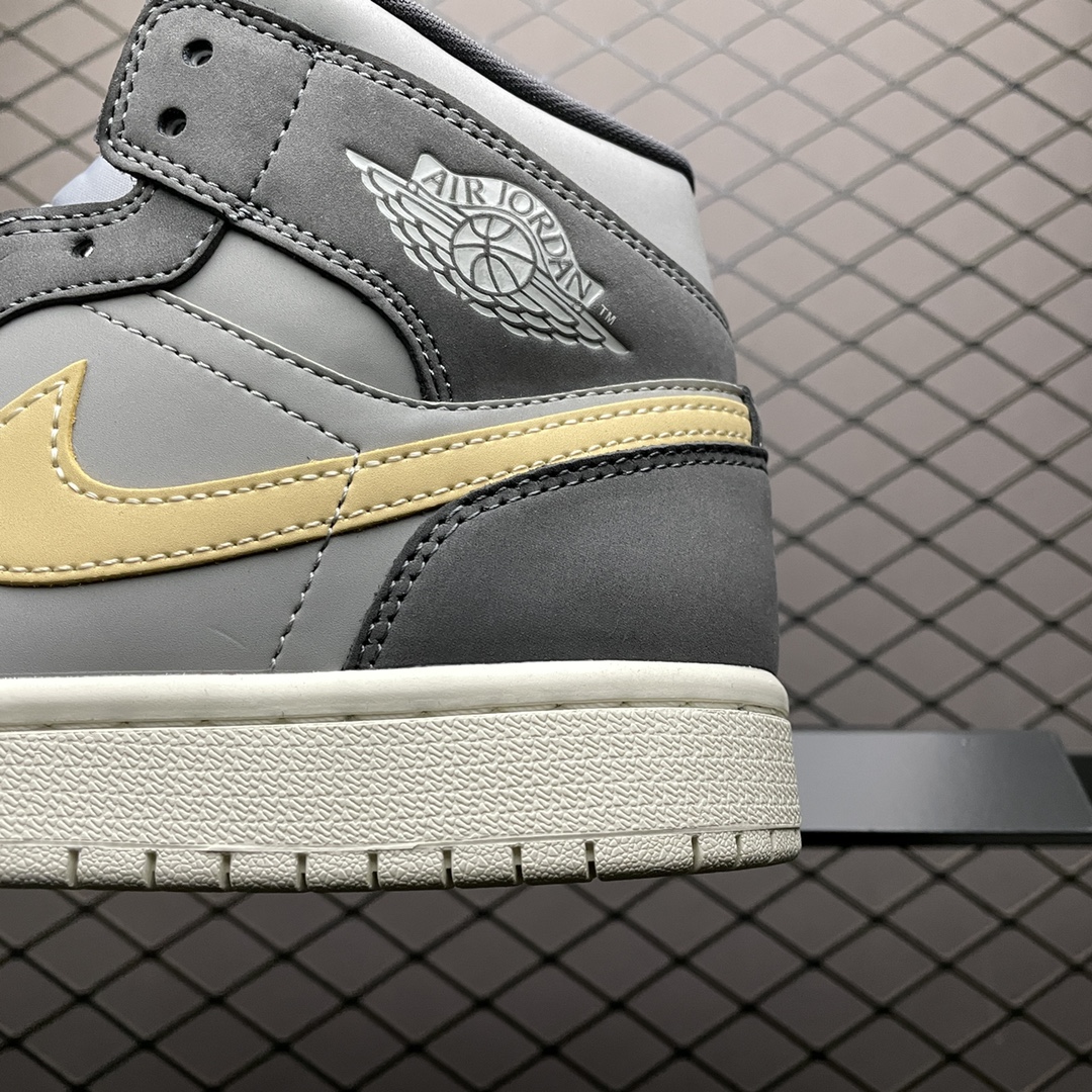 280 Air Jordan 1 Mid AJ1乔1中帮文化篮球鞋 BQ6472-020