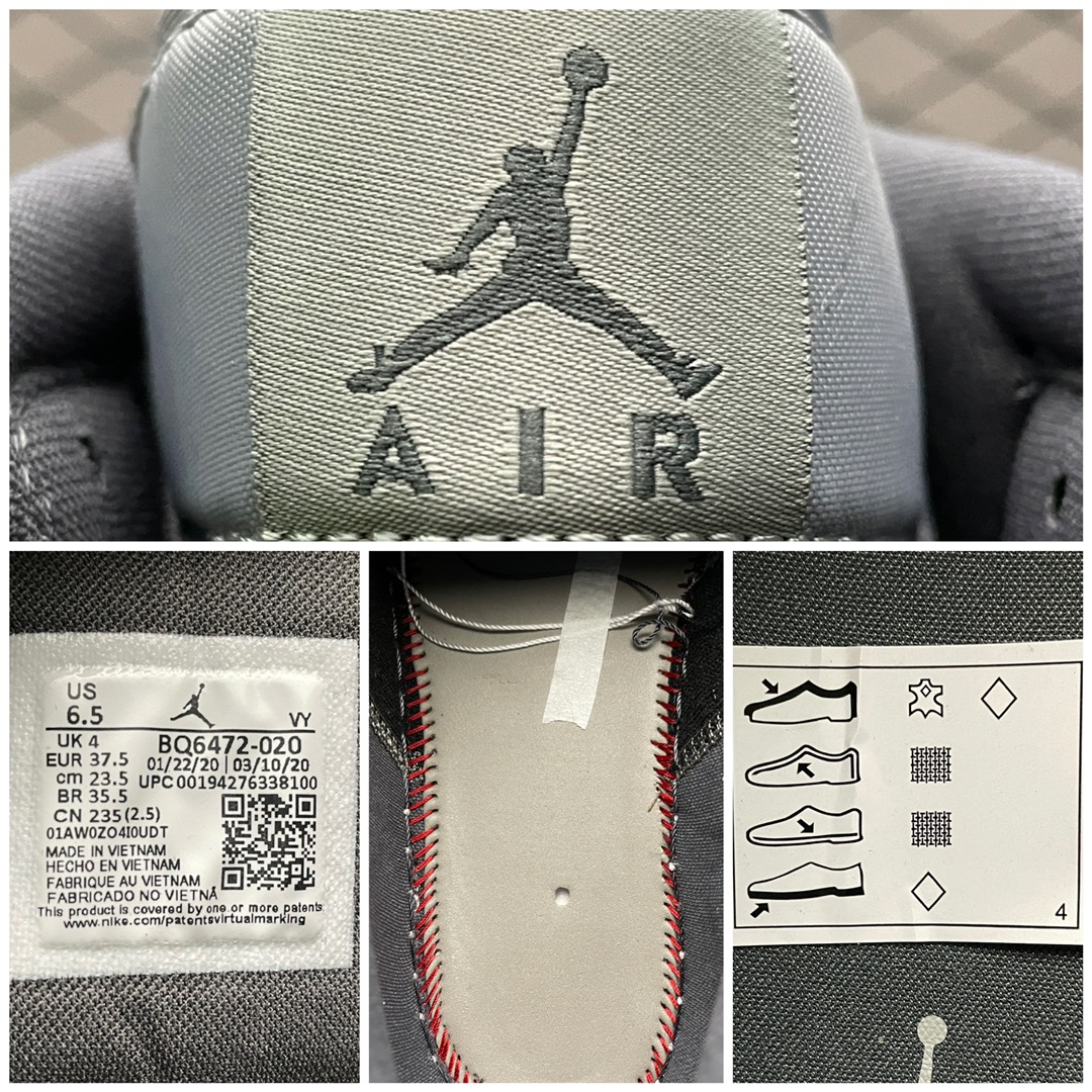 280 Air Jordan 1 Mid AJ1乔1中帮文化篮球鞋 BQ6472-020