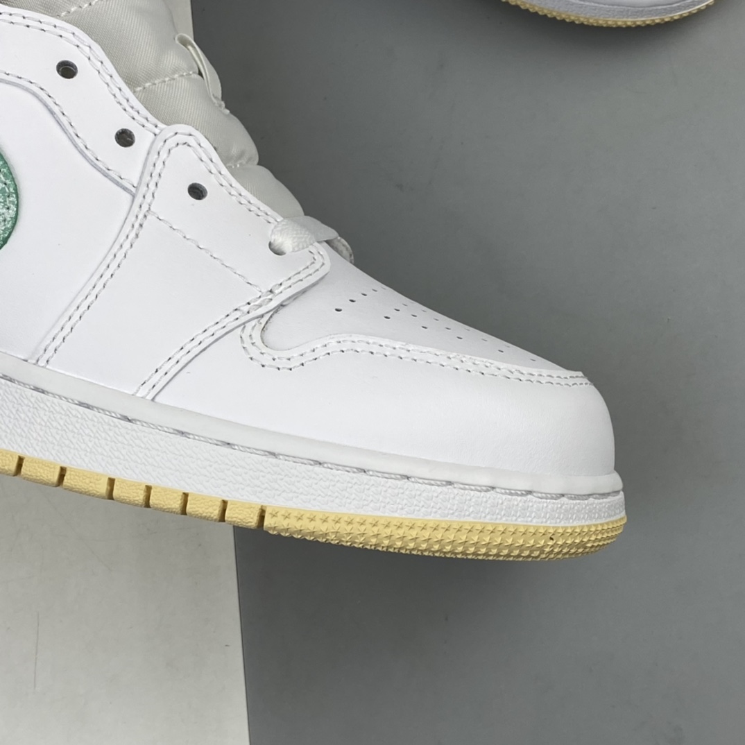 280 Air Jordan 1 Mid AJ1 乔1 中帮百搭休闲运动板鞋DD1666-100