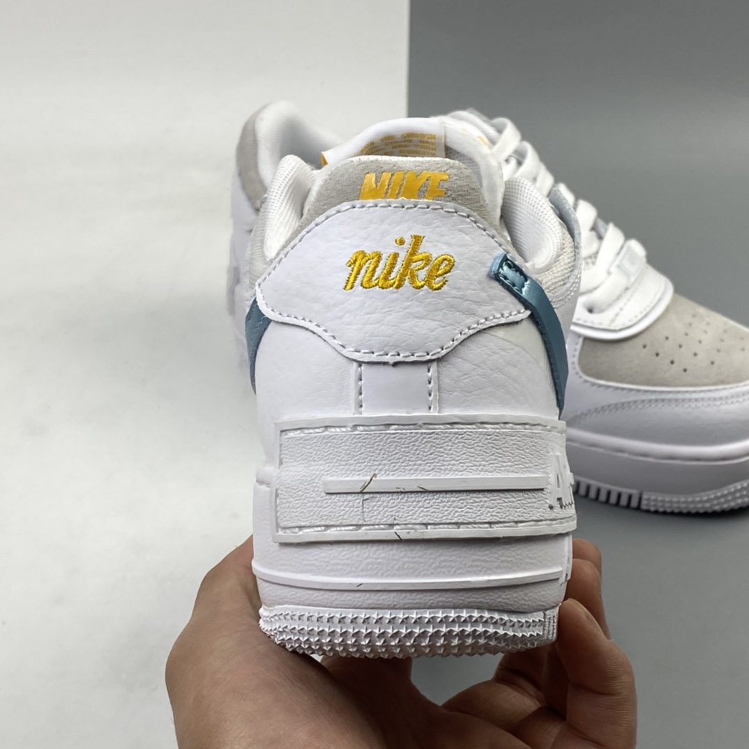 220 Nk Air Force 1 Shadow 空军一号轻量增高低帮百搭板鞋”拼接马卡龙” DA4286-100