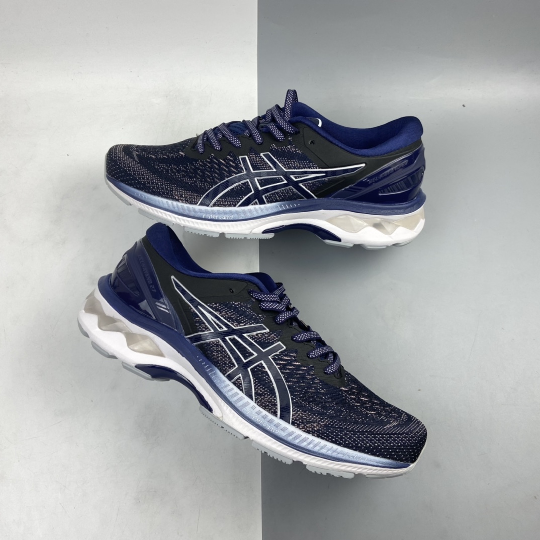 220 ASICS/亚瑟士 Gel-Kayano 27代超轻量专业运动慢跑鞋 1011A767-400