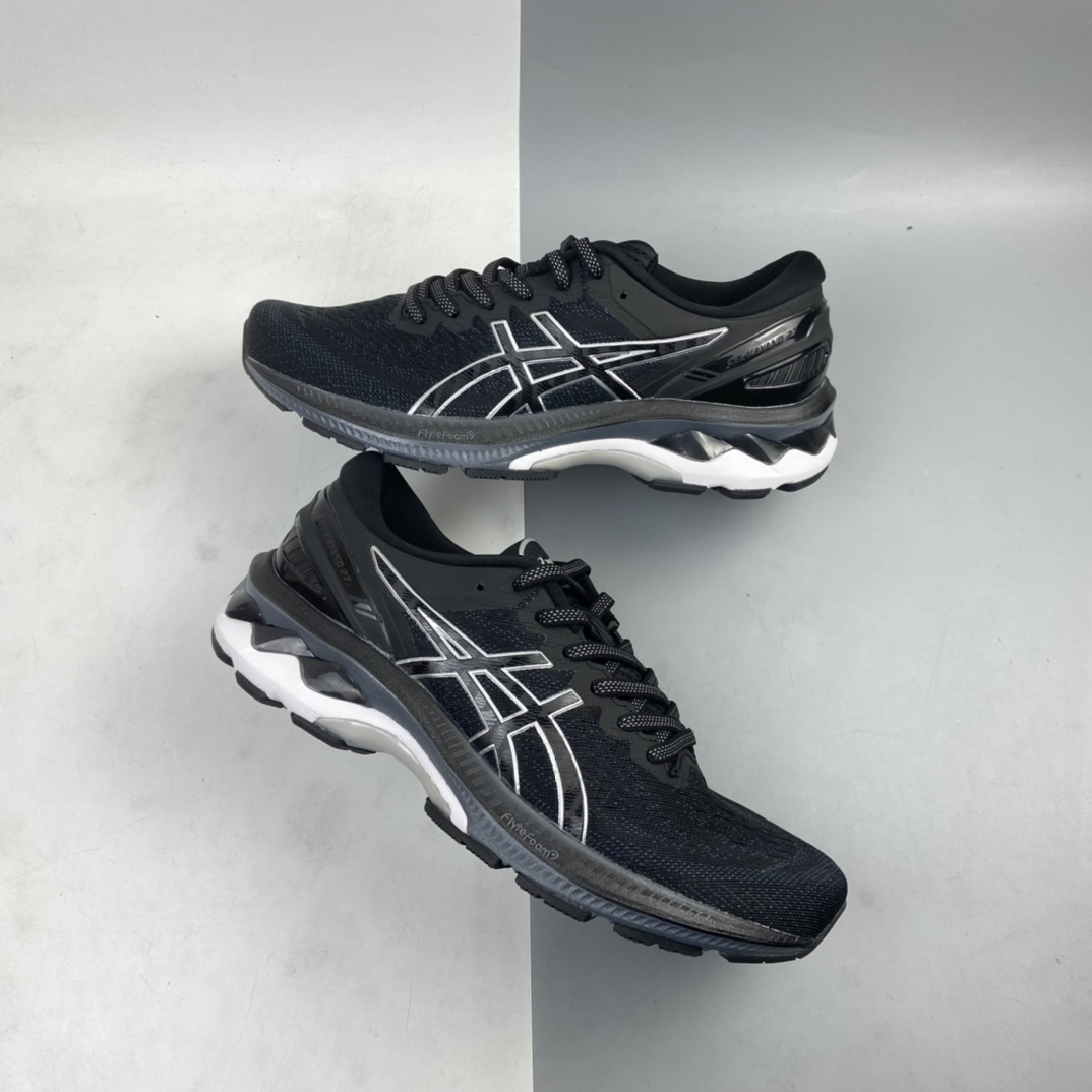 220 ASICS/亚瑟士 Gel-Kayano 27代超轻量专业运动慢跑鞋 1011A835-001 ASICS亚瑟士