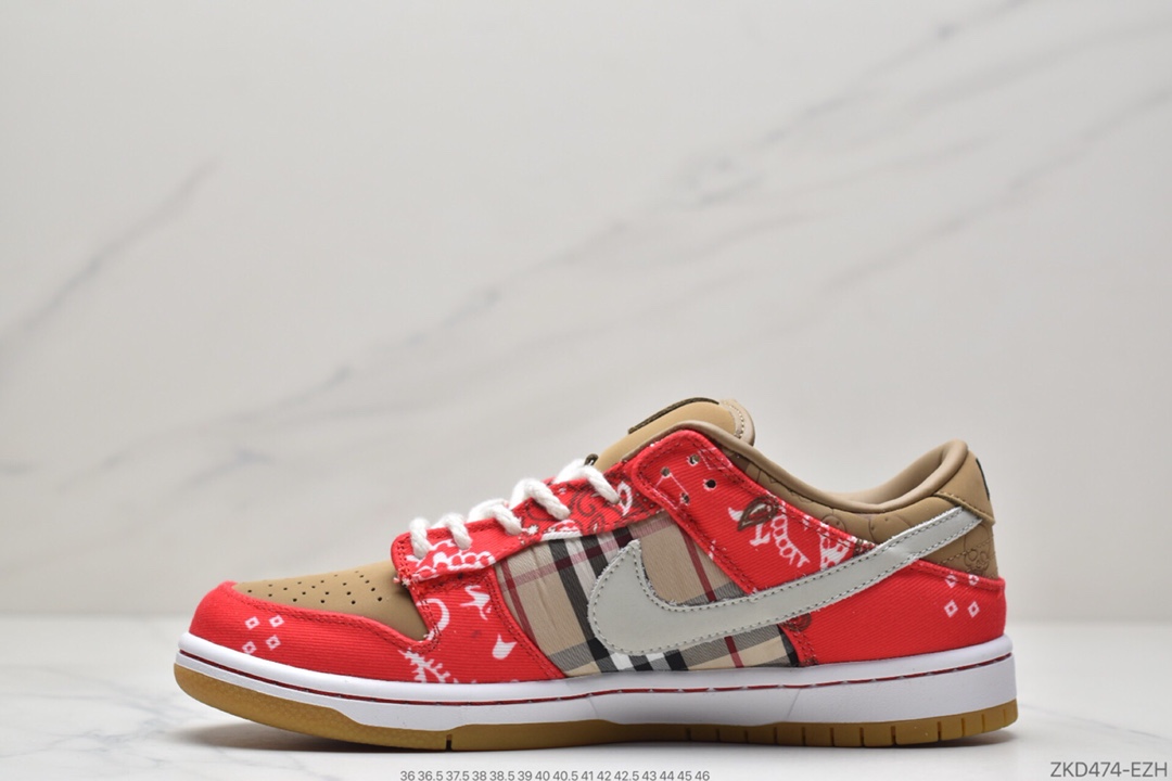 270 Travis Scott × SB Dunk Low 腰果花  CT5053-002