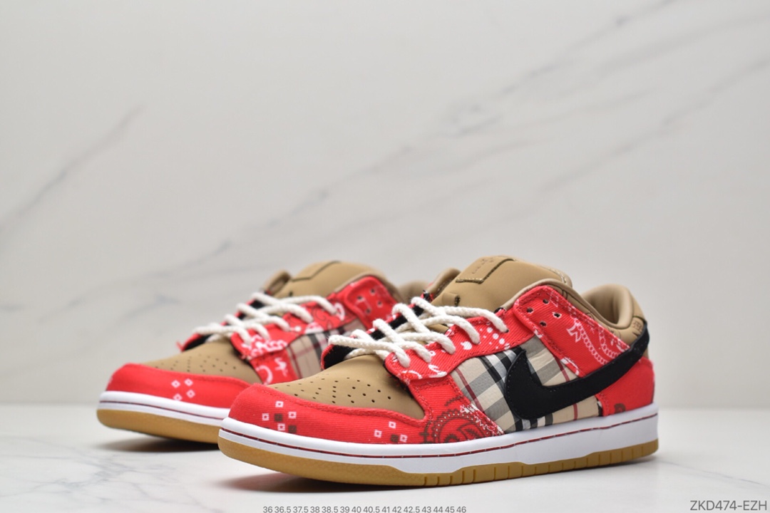 270 Travis Scott × SB Dunk Low 腰果花  CT5053-002