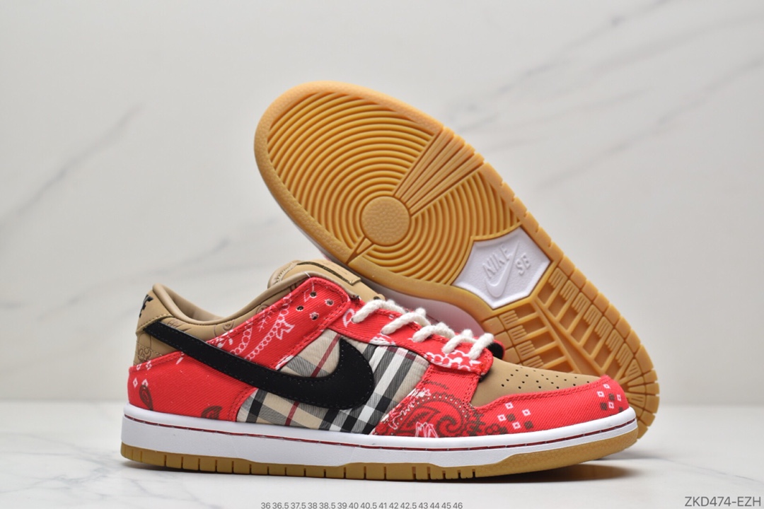 270 Travis Scott × SB Dunk Low 腰果花  CT5053-002