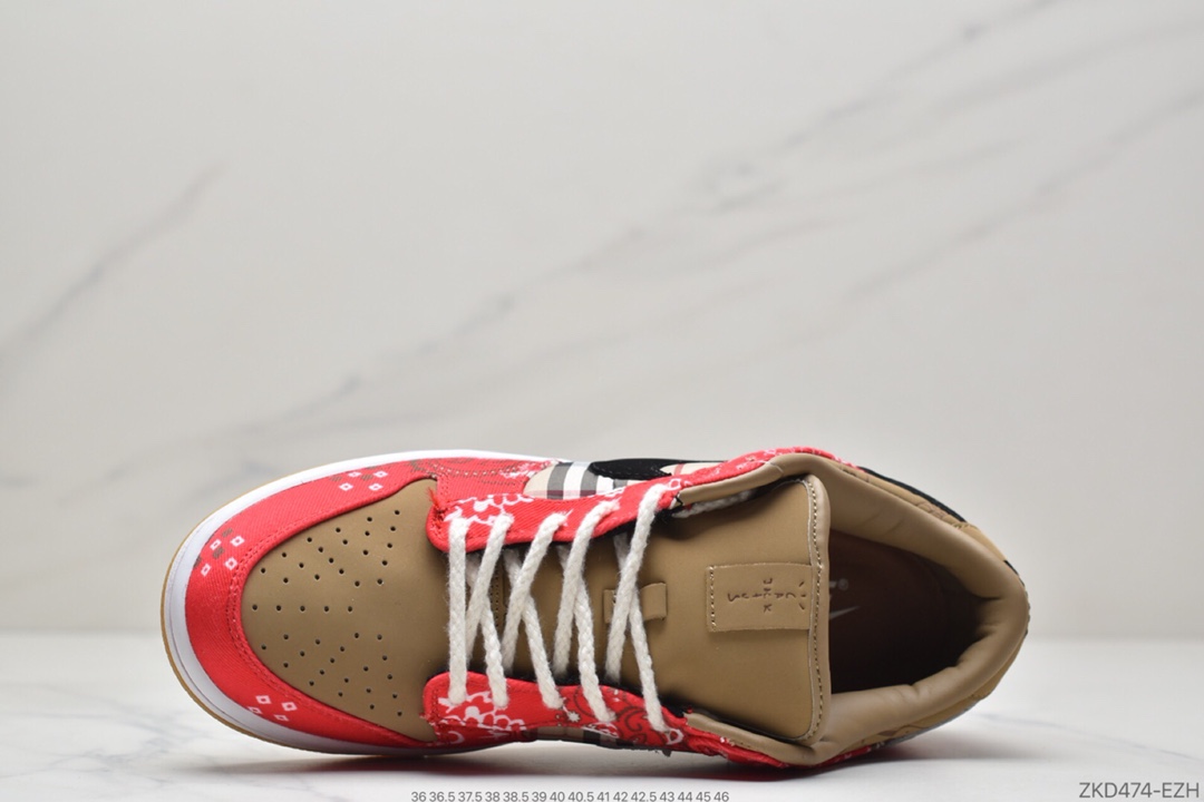270 Travis Scott × SB Dunk Low 腰果花  CT5053-002