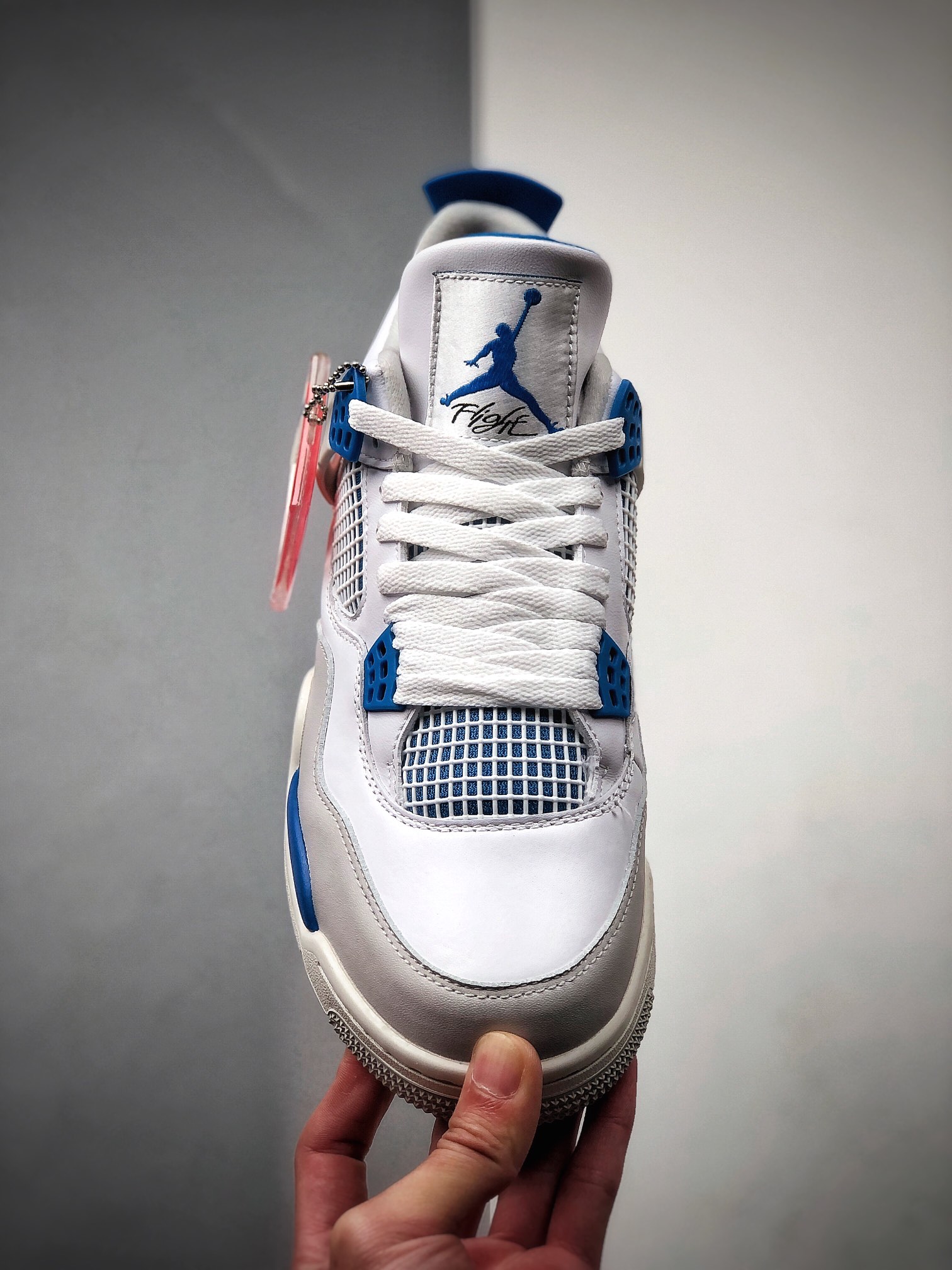 390 Air Jordan 4 Retro Military Blue 白蓝 308497-105