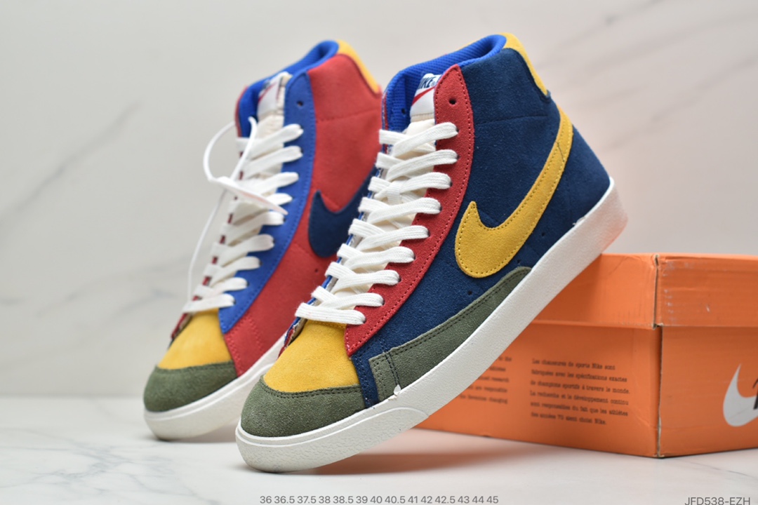 180 耐克/Nike Blazer Mid’77 开拓者高帮休闲运动板鞋 DC9179-476