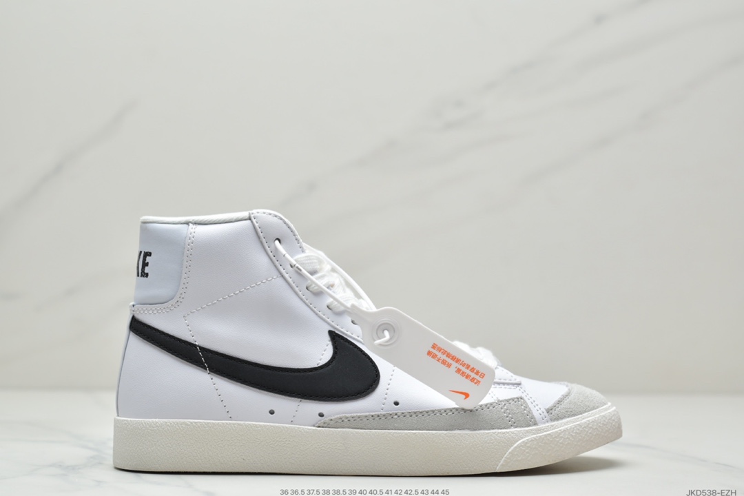 160 耐克Nike Blazer Mid ’1977 Vintage”Wine Red/White”经典开拓者高帮百搭休闲运动板鞋BQ6806-100