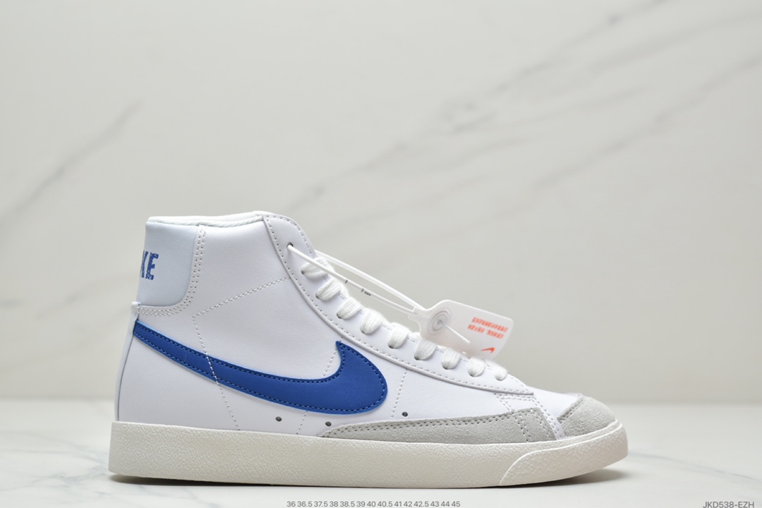 160 耐克Nike Blazer Mid ’1977 Vintage”Wine Red/White”经典开拓者高帮百搭休闲运动板鞋BQ6806-100
