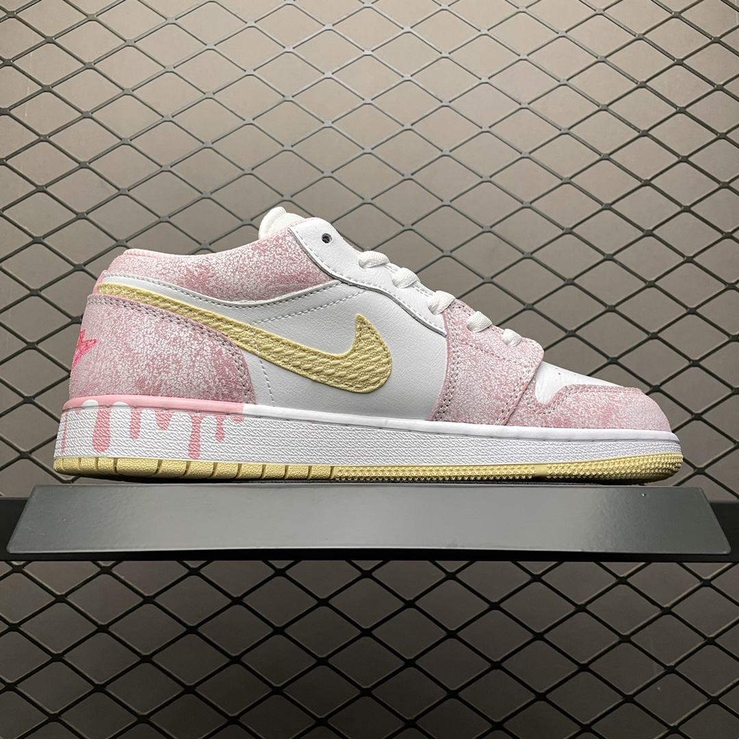 200 Air Jordan 1 Low AJ1乔1低帮文化篮球鞋 女鞋6孔 553560-103