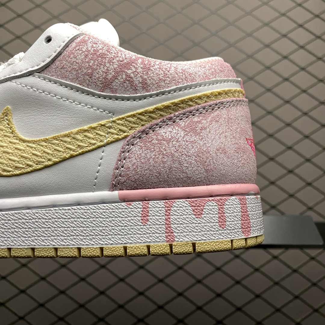 200 Air Jordan 1 Low AJ1乔1低帮文化篮球鞋 女鞋6孔 553560-103