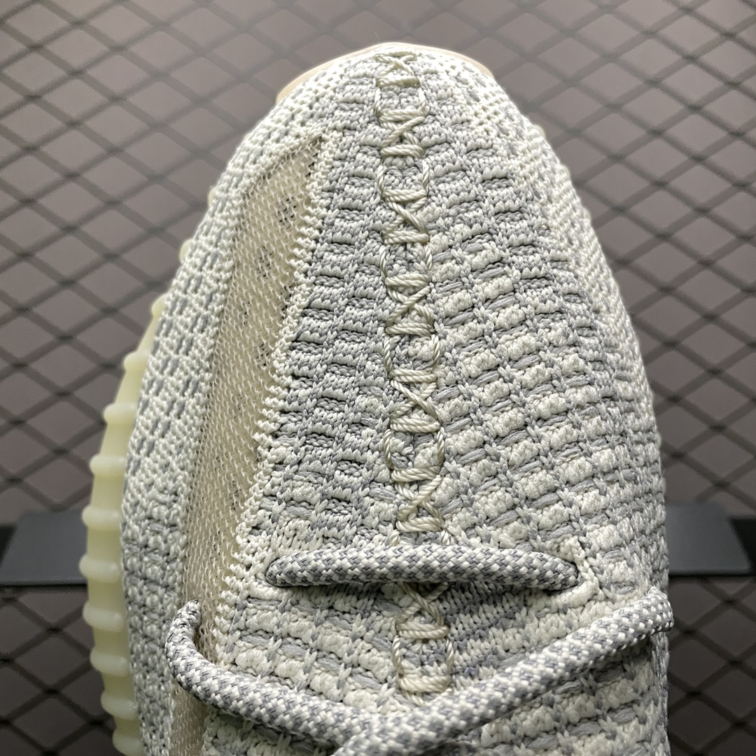 220  AD 阿迪Yeezy 350V2  ” Lunmark ” 芝麻 须白天使 FU9161