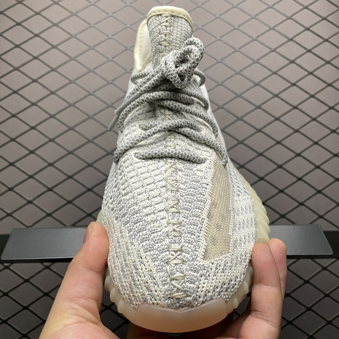 220  AD 阿迪Yeezy 350V2  ” Lunmark ” 芝麻 须白天使 FU9161