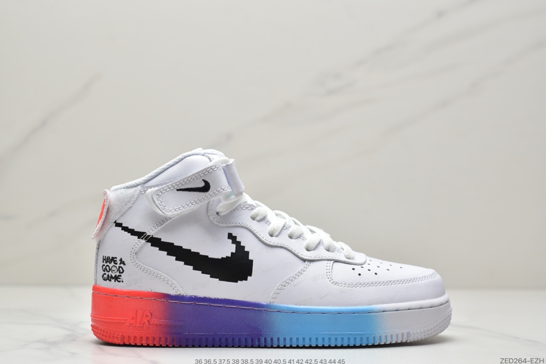 260 耐克 Nike Air Force 1 Low ”乳白中帮” 空军一号经典款运动板鞋 CW7584-200