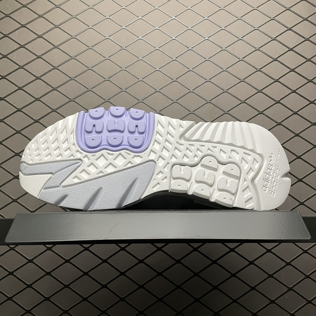180 AD 阿迪 Nite Jogger Boost 夜行者爆米花大底复古跑鞋 H03250