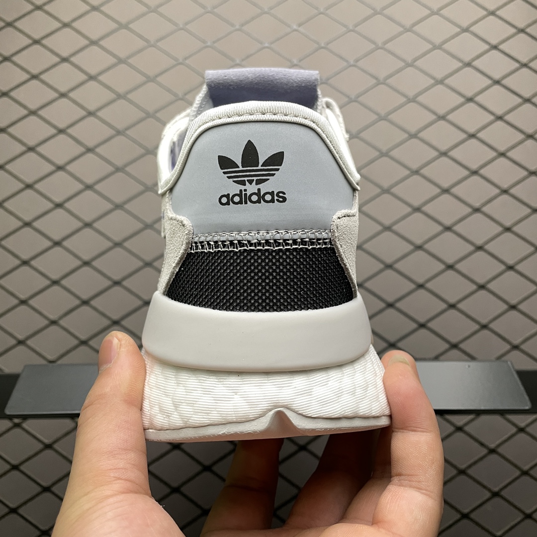 180 AD 阿迪 Nite Jogger Boost 夜行者爆米花大底复古跑鞋 H03250