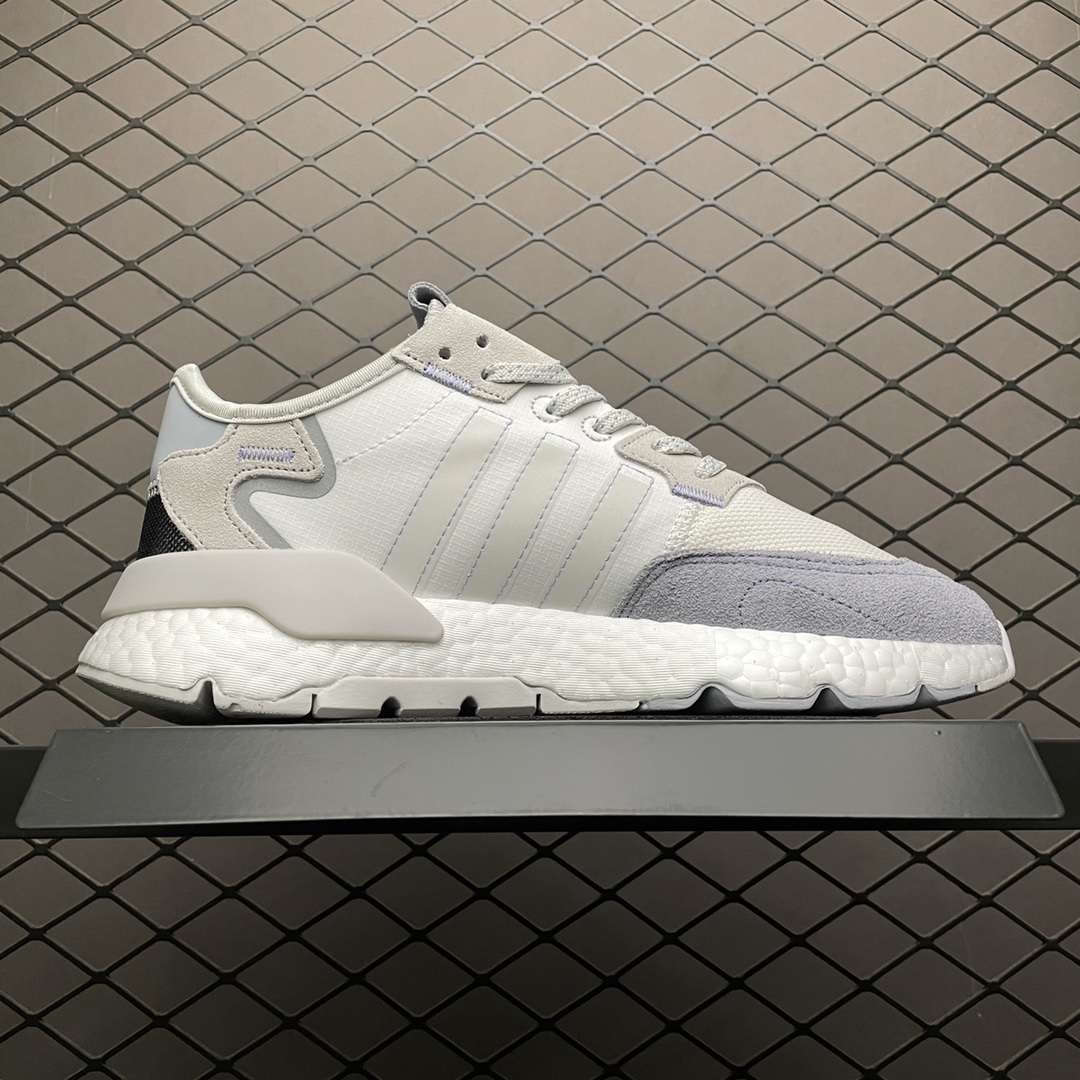 180 AD 阿迪 Nite Jogger Boost 夜行者爆米花大底复古跑鞋 H03250