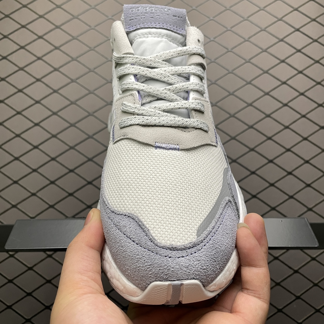 180 AD 阿迪 Nite Jogger Boost 夜行者爆米花大底复古跑鞋 H03250