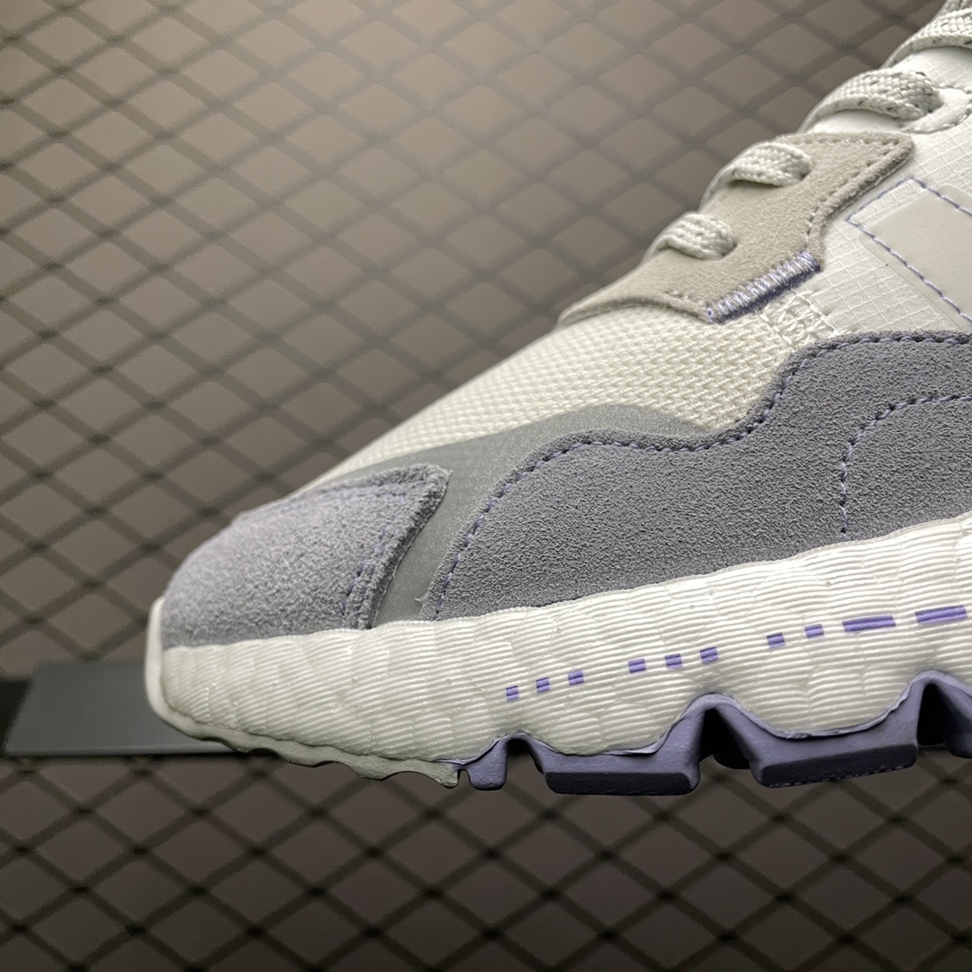 180 AD 阿迪 Nite Jogger Boost 夜行者爆米花大底复古跑鞋 H03250