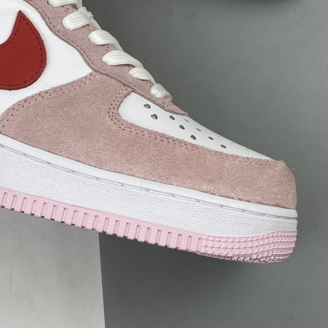 260  Nk Air Force 1’07 QS 粉红 情人节 权志龙同款 DD3384-600