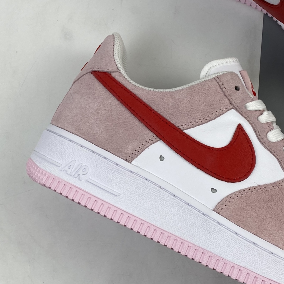 260  Nk Air Force 1’07 QS 粉红 情人节 权志龙同款 DD3384-600