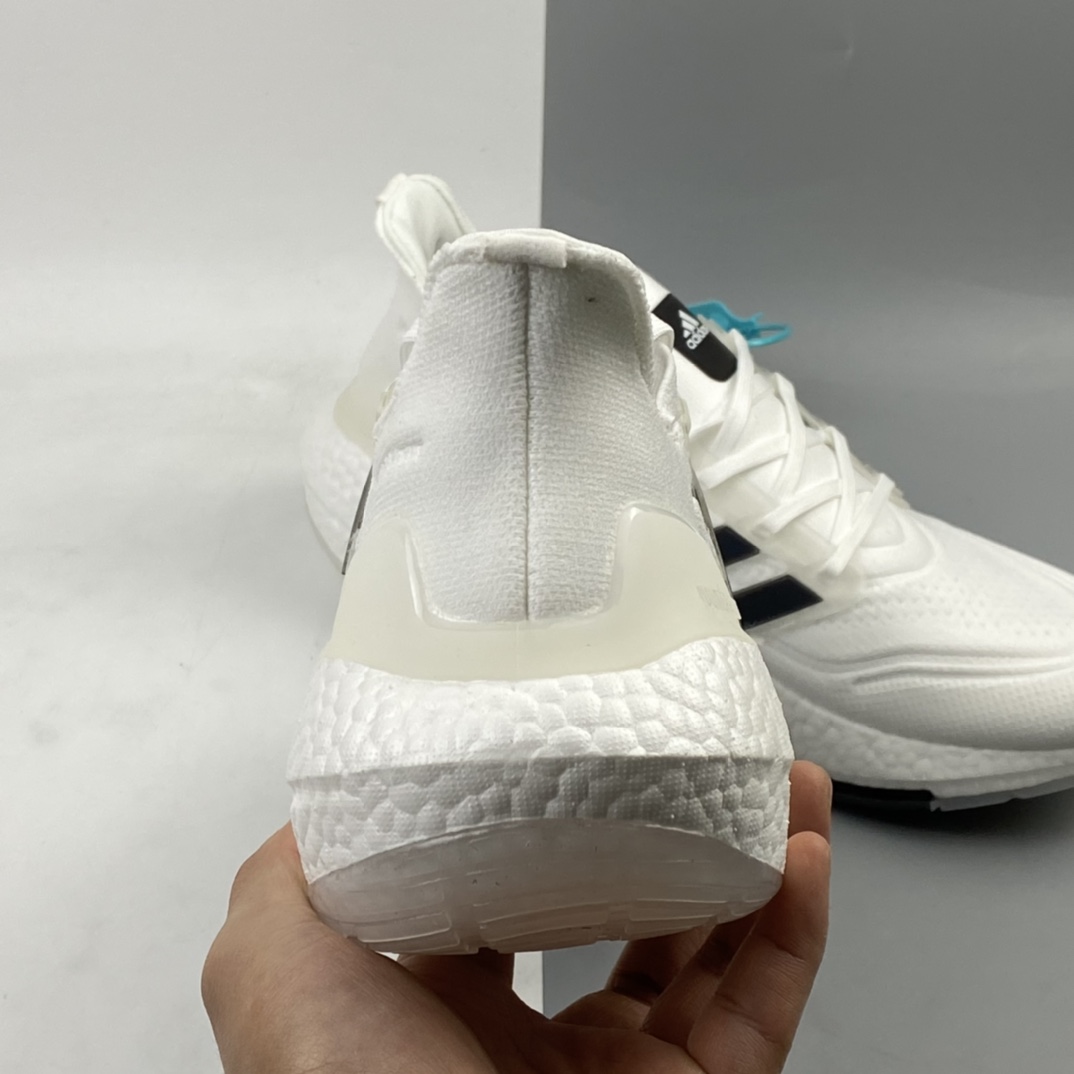 200 Ad UltraBoost 21 加厚爆米花袜套式针织鞋面休闲运动慢跑鞋 FY0838