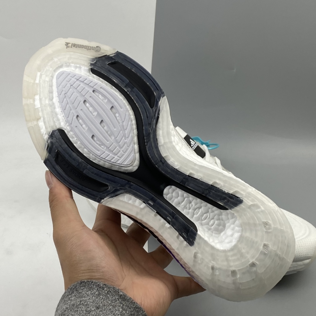 200 Ad UltraBoost 21 加厚爆米花袜套式针织鞋面休闲运动慢跑鞋 FY0838