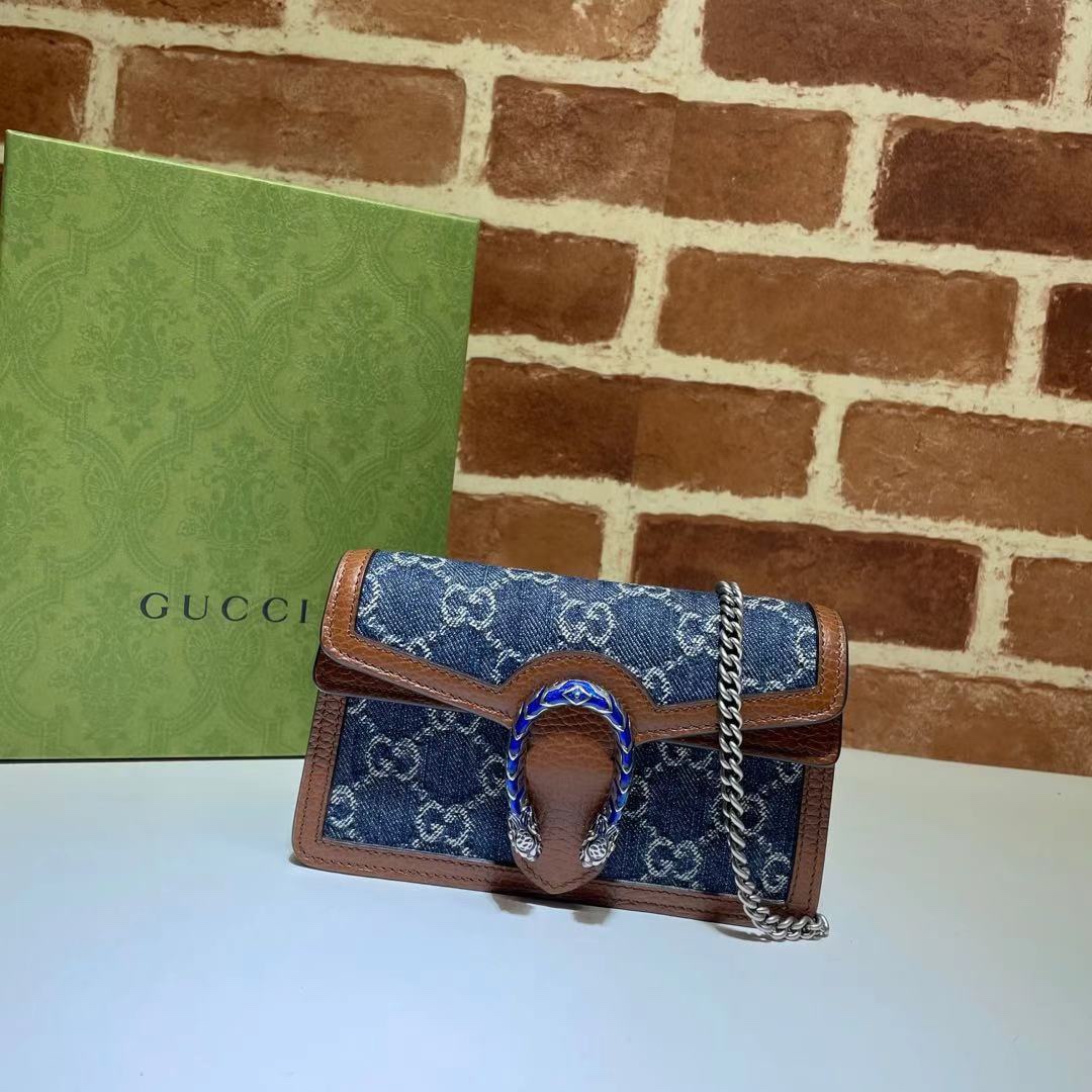 NO:200831,(chain pack) quality of counter, top-quality original goods, real-life photos!  Model number 476432 Blue Denim ~ Size width 16.5X height 10X side width 4.5, shipped!  Batch, GUCCI [original skin], gucci19860909（链条包）专柜品质,顶级原单货,实物实拍！款号476432蓝牛仔～尺寸宽16.5X高10X侧宽4.5,出货啦！批,GUCCI【原厂皮】,gucci,Bag