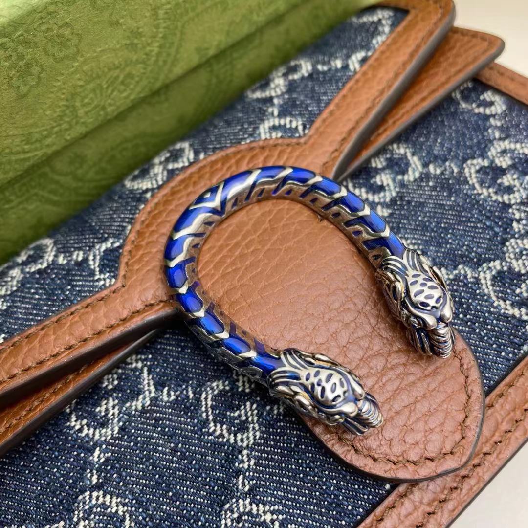 GUCCI古驰GG Denim系列Dionysus系列超迷你手袋476432