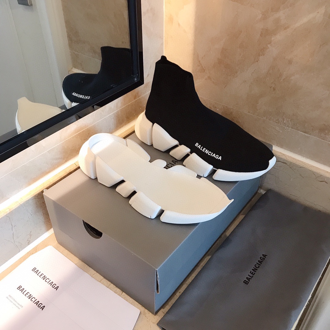 【Balencia**】Lo último de Balenciaga ✅Suela combinada moldeada de compresión múltiple SPEED2.0 ✅ ⚠️Los mejores calcetine…