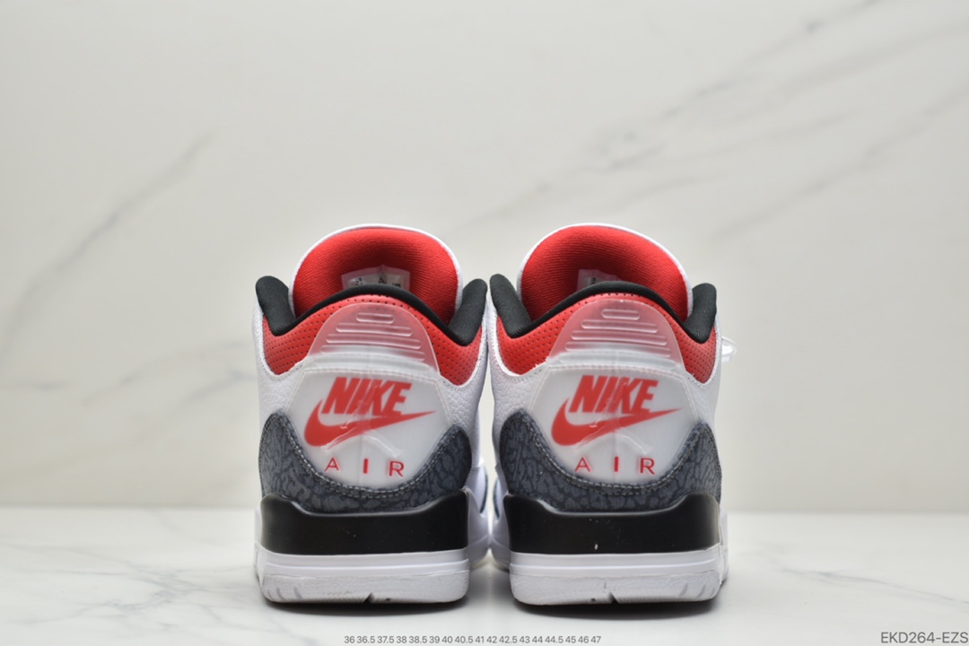 370 Air Jordan 3 SE Denim”Fire Red”丹宁火焰红 cz6431-100