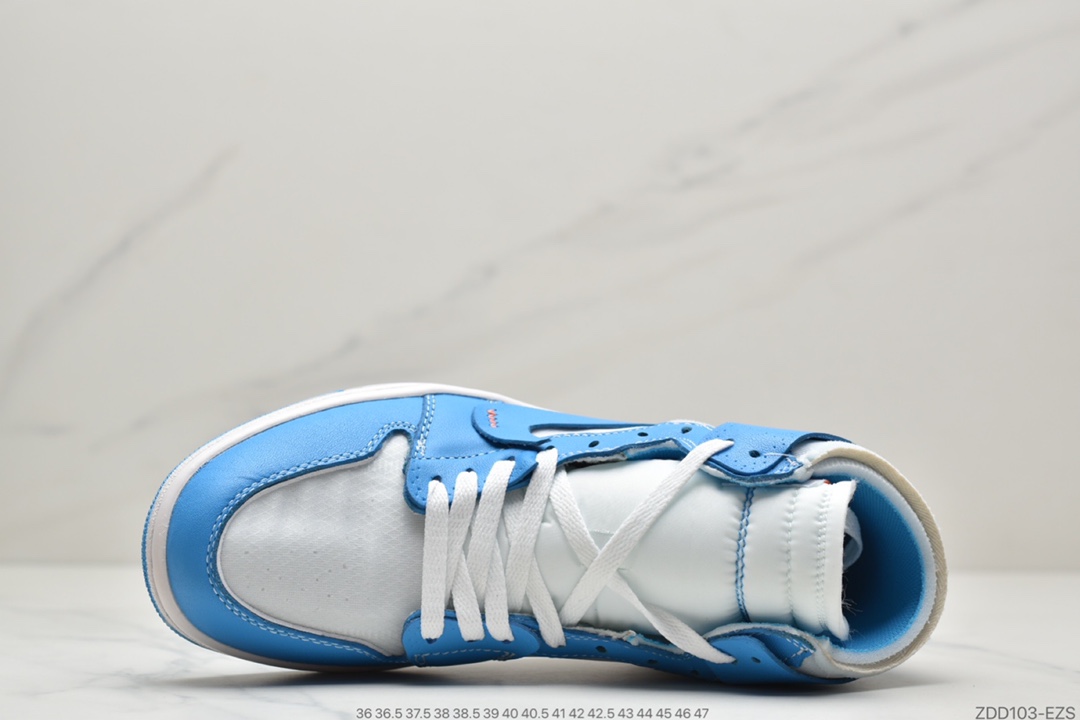 230 OFF-WHITE x Air Jordan OW AJ1 OW 联名北卡蓝 AQ0818-100/148 AA3834-101