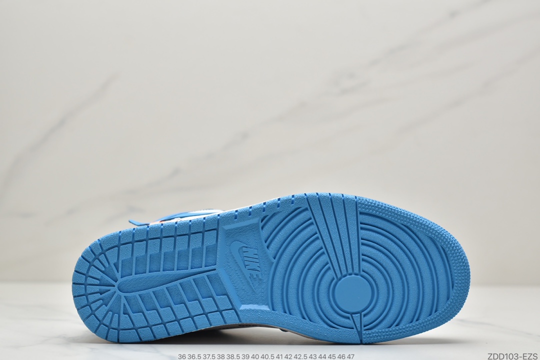 230 OFF-WHITE x Air Jordan OW AJ1 OW 联名北卡蓝 AQ0818-100/148 AA3834-101