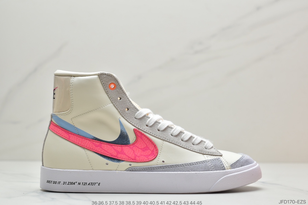 170 耐克Nike Blazer Mid ’1977 Vintage WE”Multi-Color” CZ8653-136