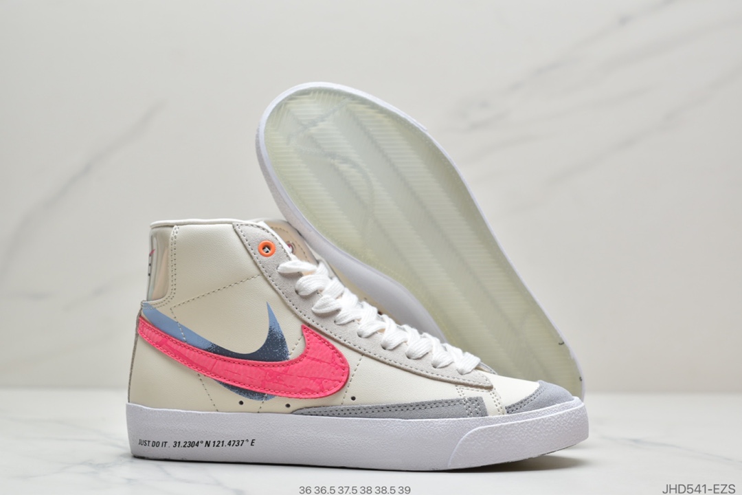 200 耐克Nike Blazer Mid ’1977 VNTG”今朝明朝”经典开拓者高帮百搭休闲运动板鞋 DC9170-001