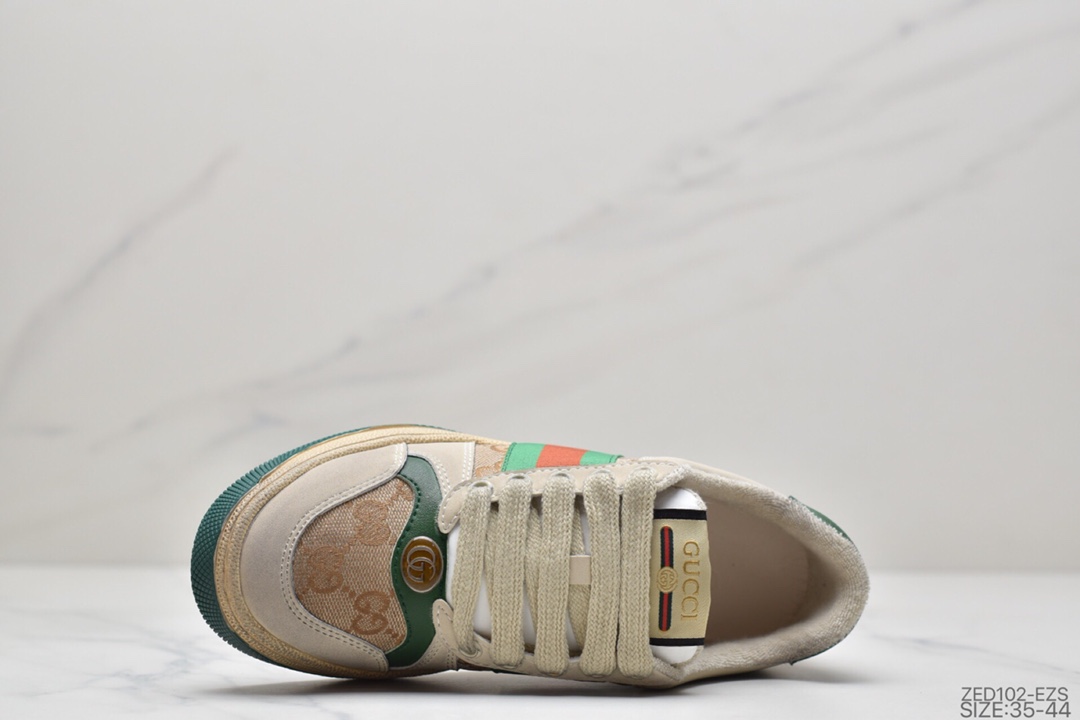 260 Gucci Distressed Screener sneaker 古驰小脏鞋系列官方同步