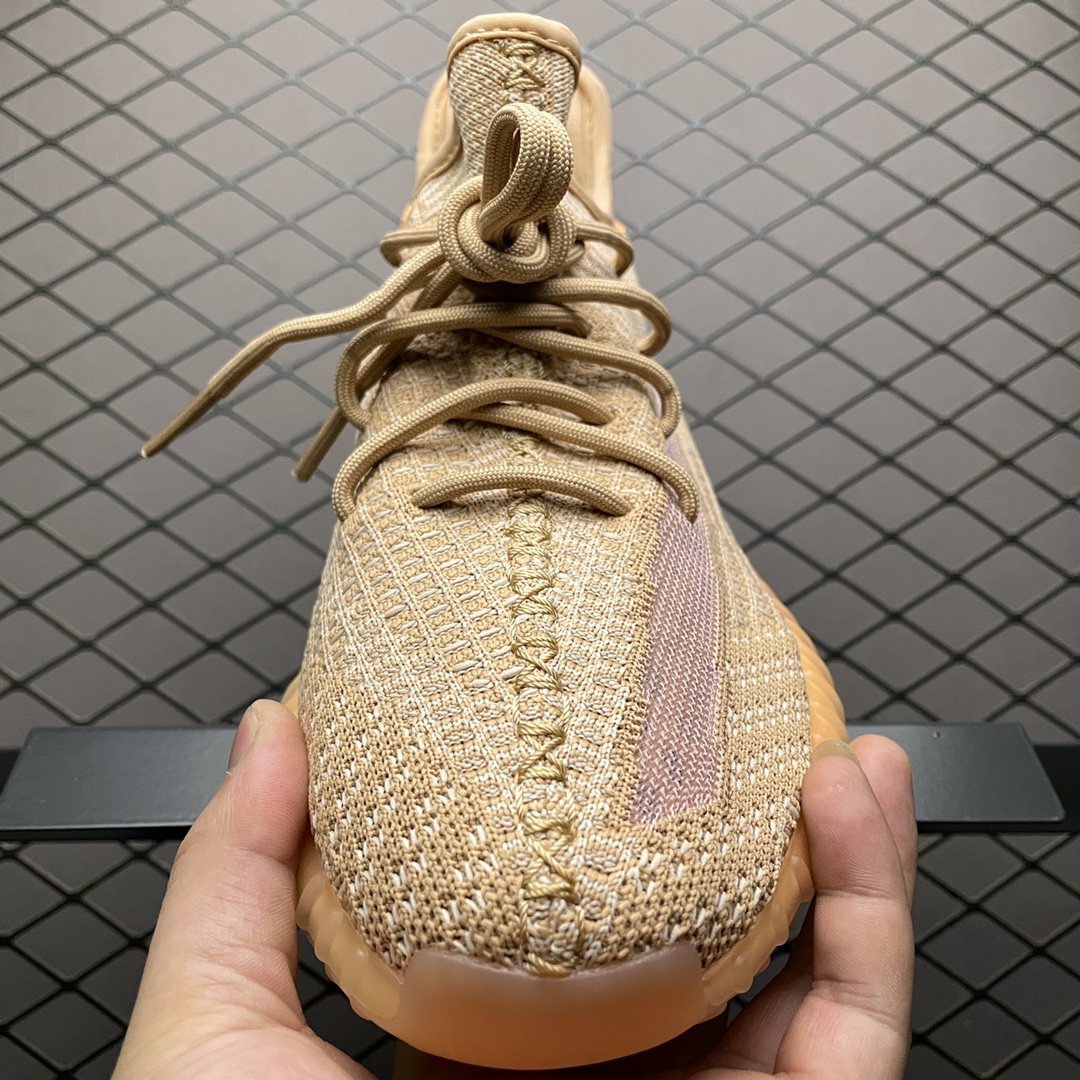 220 最顶零售性价版 AD 阿迪Yeezy 350V2  ” Clay ”  美洲限定 EG7490
