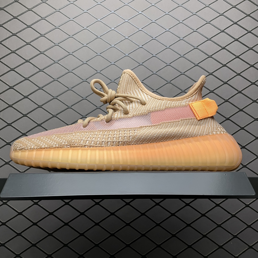 220 最顶零售性价版 AD 阿迪Yeezy 350V2  ” Clay ”  美洲限定 EG7490
