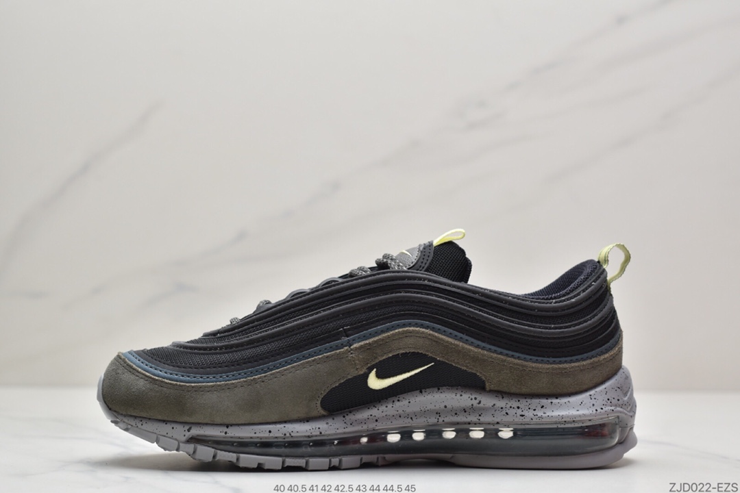 240 耐克NIKE Air Max 97 黑绿泼墨DB4611-001